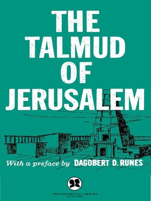 cover image of The Talmud of Jerusalem